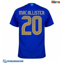 Fotballdrakt Herre Argentina Alexis Mac Allister #20 Bortedrakt Copa America 2024 Kortermet